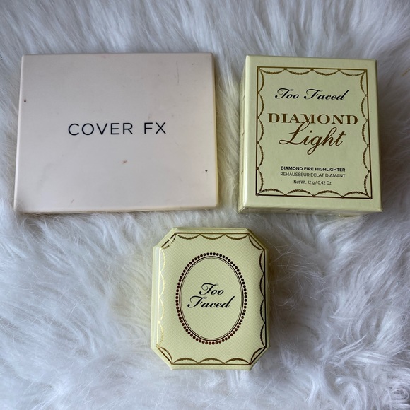 Toofaced highlighter / The coverfx face palette. - Picture 3 of 4